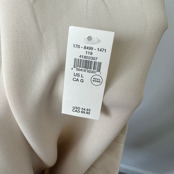 Aerie Offline Hugger Knit Midi Skirt NEW Cream Size Large - Picture 7 of 11